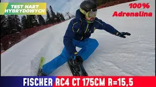 Test nart 23/24 : Fischer RC4 WC CT M-Plate 175cm R15,5M = Adrenalina 100 %