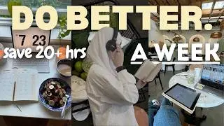 WATCH THIS IF YOU ARE WASTING TIME AND FEELING GUILTY: how to do it all & be productive...