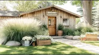 Rustic Farmhouse Garden Decor for a Cozy, Calm, and Charming Backyard