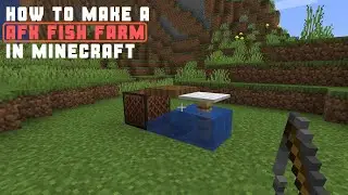 Minecraft AFK Fish Farm Tutorial