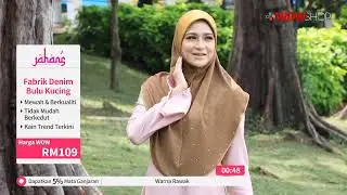 JAHAN'S TUDUNG TUDUNG SARUNG ANGGUN S5 / TV9 / P5021 / 2 DEC 2019