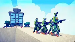 ZOMBIE vs ARMY - ZOMBIE INVASION | TABS - Totally Accurate Battle Simulator
