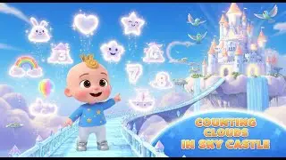 Counting Clouds in Sky Castle | Fun Counting Song for Kids | Sky Adventure