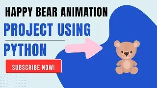 How to Make a Cute Bouncing Bear  in Pygame | Python Tutorial for Beginners