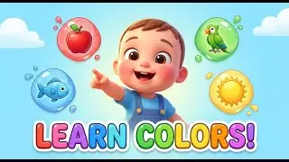 Learn Colors Song for Children   The Color Game Nursery Rhyme