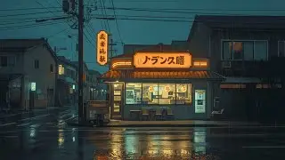 Lofi Rainy Night in Japan 🍜 Cozy Ramen Shop Ambience (Live)