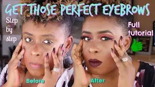 HOW TO: EASY EYEBROW TUTORIAL | BEGINNER FRIENDLY