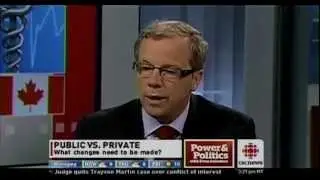 Premier Wall discusses health care on CBC's Power & Politics