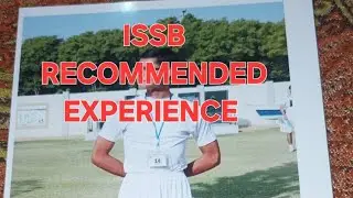 Part 1. ISSB recommended experience 10-14 Jan 