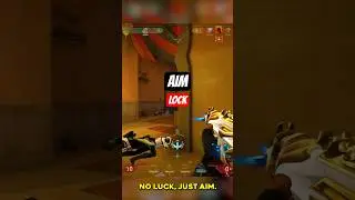 NO LUCK, JUST AIM.