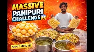 #MassivePanipuriChallenge #PanipuriChallenge #PaniPuri #Golgappa #StreetFoodIndia  #Kishorbigbites 
