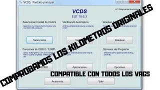 COMO VER LOS KILOMETROS REALES CON VAGCOM 2020 BORA 1.8T VOLKSWAGEN AUDI SEAT SKODA