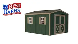 Best Barns Elm Storage Shed Kit