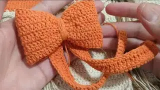 Laço de croche para aplicação