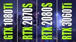 GTX 1080Ti vs RTX  2070 SUPER vs RTX 2080 SUPER vs RTX 3060Ti || NEW DRIVER || PC GAMES TEST ||