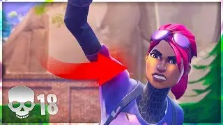 MOST AGGRESSIVE PLAYER?! SOLO 18K Game - Fortnite