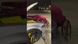 HE HIT MY SRT😱  #srt #viral #reels #recommended #fyp #mopar #shorts #funny