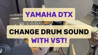 Yamaha DTX 402 Sound Upgrade! Use Pro Drum VST Instead of Built-In Kit