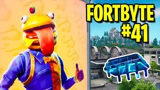 FORTBYTE #41 - Accessible by using Tomatohead Emoticon inside Durrrburger Restaurant Fortnite