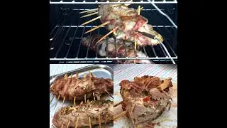 gef&uuml;lltes Schweinefilet griechisch mit LECKA FETA von Spranta BBQ - Grillkanal - BBQ mit Sascha