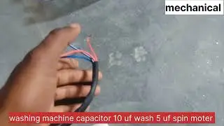 start and run capacitor 10+5 mfd washing machine capacitor capacity  Hindi