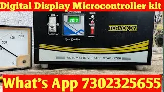 ⚡ Universal Microcontroller Kit with digital display&ndash;For single phase and double phase