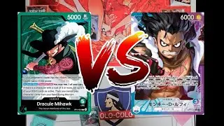 OPTCG OP14 - Green Mihawk OP14 vs Blue Purple Luffy OP11 - Torneo Go Merry Cards 8/1/26 Ronda 3