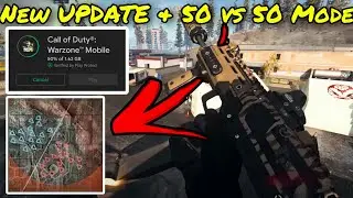 Warzone Mobile New Mini Update & New 50vs50 Clash mode Gameplay