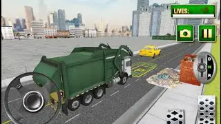 City Garbage Truck Simulator Android Gameplay