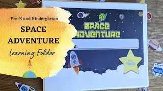 Space Adventure Learning pack for Preschoolers and Kindergarten kids!