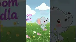 Ek Mota Hathi 🐘 | Kids Singing & Dancing | Fun Kids Song #Shorts