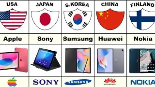 Tablet Brands From Different Countries 2025