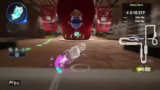 Sonic Racing Crossworlds Wonder Museum, ранг S (скорость Соника)