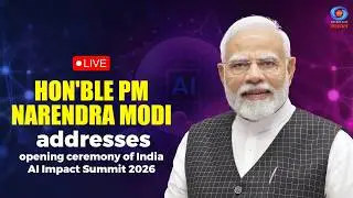 LIVE: PM Modi addresses opening ceremony of India AI Impact Summit 2026