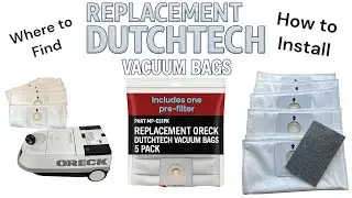 Oreck Dutchtech Bags Still Available? Yes! With a guide on How to Install and Order.