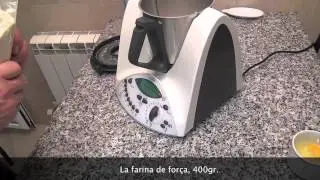 coca de sant Joan. Dolç i Sec Mataro, amb thermomix i sense