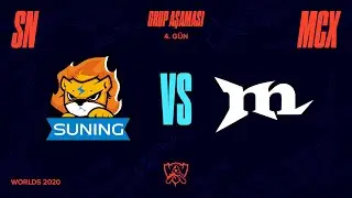 Suning ( SN ) vs Machi Esports ( MCX ) Ma&ccedil;ı | Worlds 2020 Grup Aşaması 4. G&uuml;n