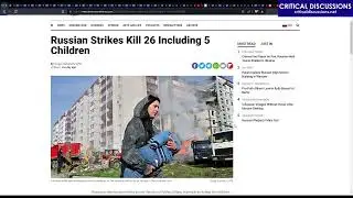 Another act of ru terrorism, Uman strike kills 26 civilians (Critical Discussions #21 10)