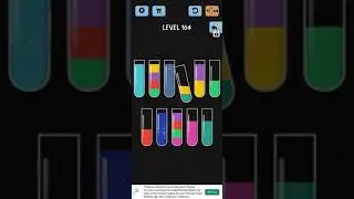 Water colur sort level 164 | Water bottle game level 164