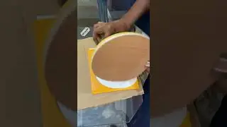 Table Tennis Rubber Cutting with Blade #tabletennis #tricks #viralshorts