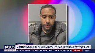 Oxon Hill man found guilty of killing college athlete near tattoo shop