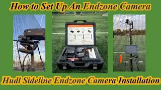 How to Set Up An Endzone Camera Hudl Sideline Endzone Camera Installation Endzone Camera