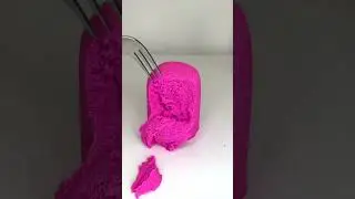 #ASMR Satisfying and Relaxing Crunchy Drop and Squish Kinetic Sand Part 75  #shorts