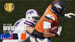Bills vs. Broncos | 2025 Season Divisional Round | Madden NFL 26 Simulation