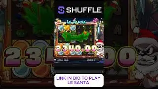 LE SANTA 5K SUPER BONUS BUY❄️🎅 #casino #bestshuffle #slot #slot