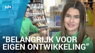 Senya doet vrijwilligerswerk, net als steeds meer andere jongeren
