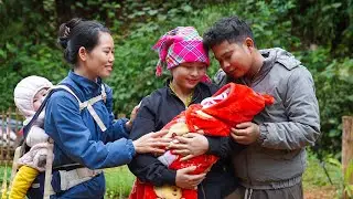 Ly Tieu Hau gives gifts to single mother and homeless man | CaRa's true feelings for HUGO