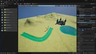 Unreal: Create Water Using UE Water Actor