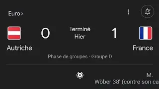 #DebriefdeTom🇫🇷(Autriche contre France) (0 - 1)But csc de W&ouml;ber et la victoire qui fait du bien🇫🇷❤️