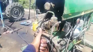 John Deere 2140 ( Desmontaje de Embrague)